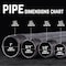 Ace Trading - Nipple STZ Industries 3/8 in. MIP each X 3/8 in. D MIP Black Steel 2-1/2 in. L Nipple 308UP38X212 - alternate 4